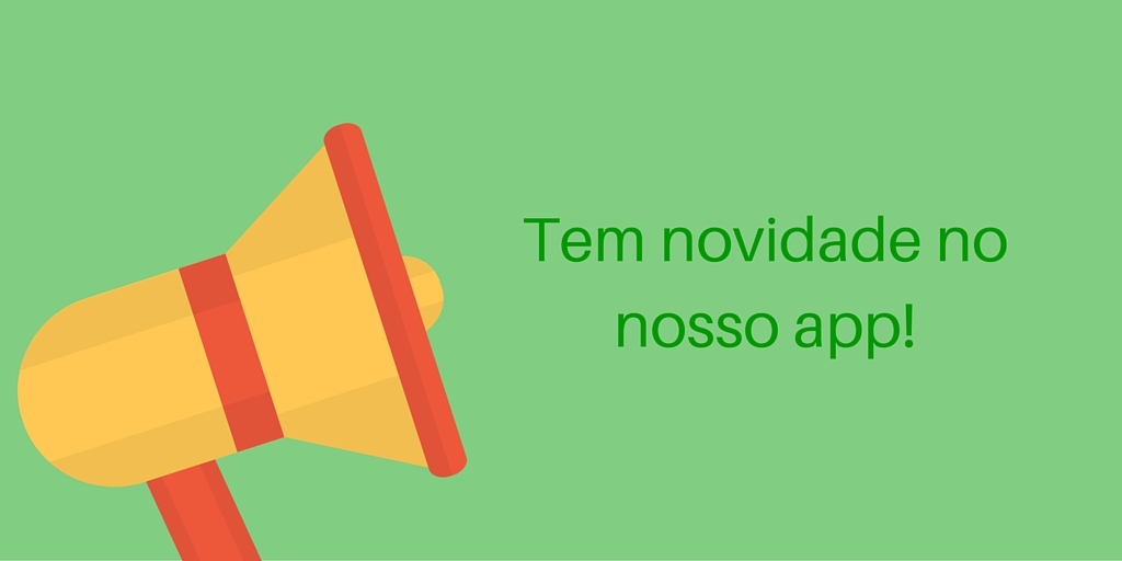 Novidades de nossa app